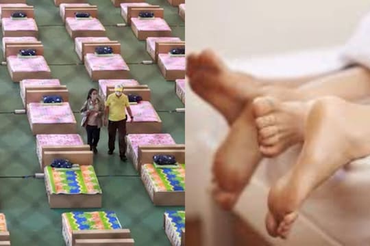 सेक्सचा अड्डा झालं Covid सेंटर; ड्रग्स, सिगारेट, हुक्का आणि...; CCTV मधून मोठा खुलासा