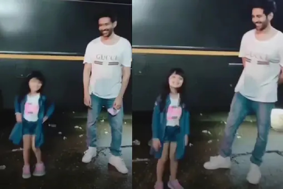 कार्तिक आर्यनची सुपर क्युट फॅन.