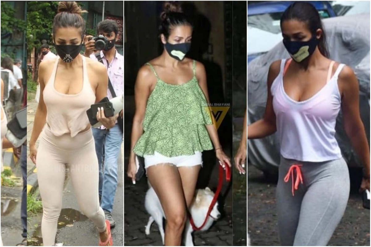 अभिनेत्री मलायका अरोरा तिच्या लुक्ससाठी फारच प्रसिद्ध आहे. तिचे रोज नवे लुक्स पाहायला मिळतात. पाहा तिचे फोटो.