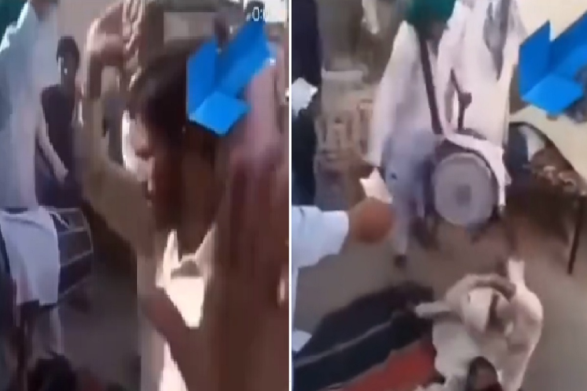 असा नाचला असा नाचला; अखेर ढोलवाल्याने ढोल सोडून त्यालाच बडवलं; पाहा Funny dance video