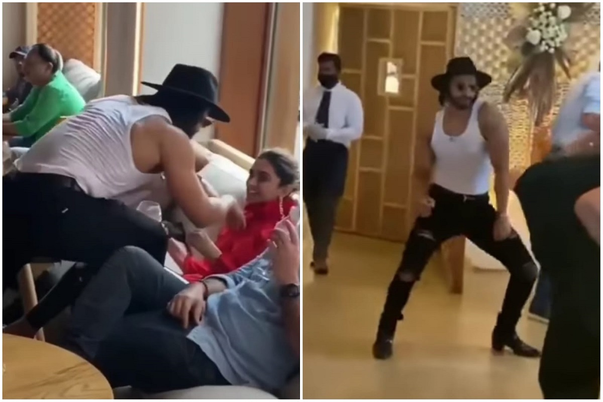 'नशे सी चढ गई..' आईच्या बर्थडे पार्टीत रणवीरचा दीपिकासोबत बेधुंद डान्स; VIDEO Viral