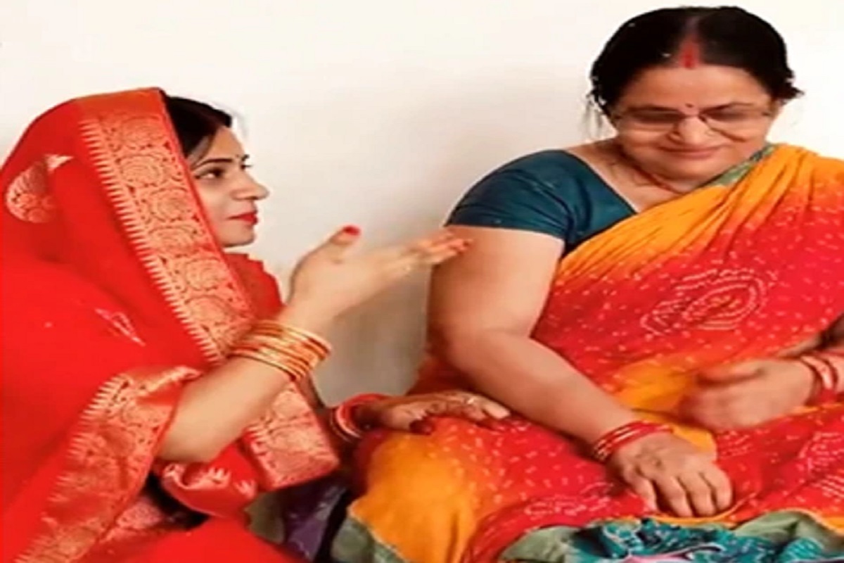 'बेटा बेटा ना कर, अब तेरा...', गोड गोड गात सुनेने थेट सासूलाच दिली धमकी; पाहा VIDEO