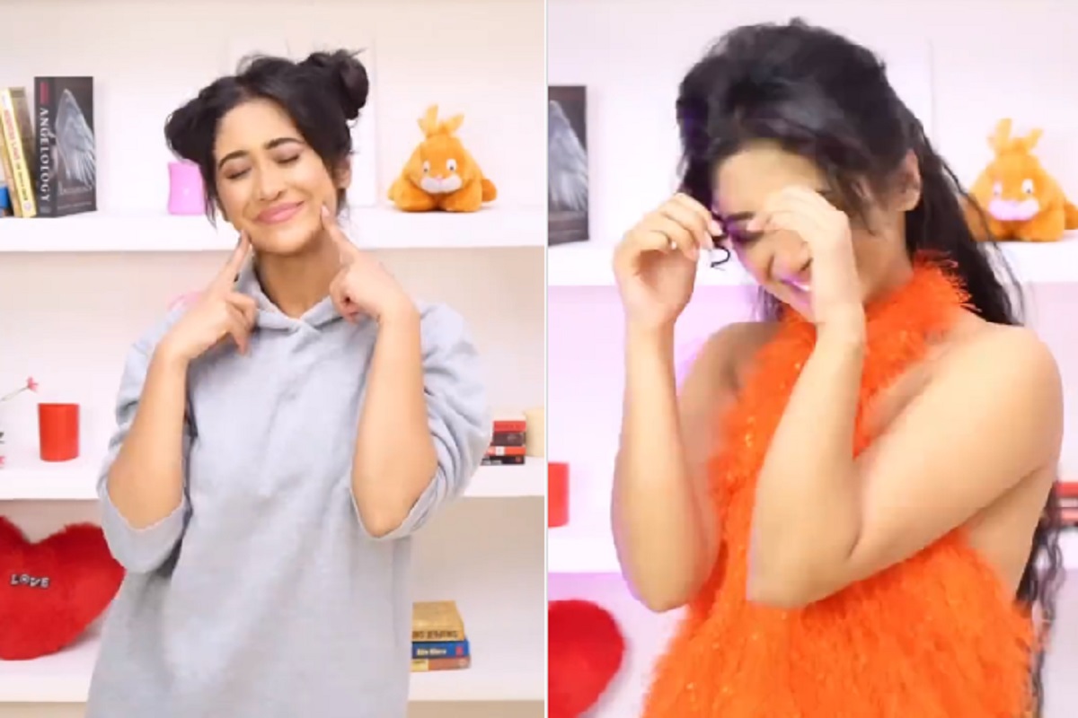 OMG! डान्स करता करता सर्वांसमोरच बदलले अंगावरील कपडे; अभिनेत्रीचा VIDEO VIRAL