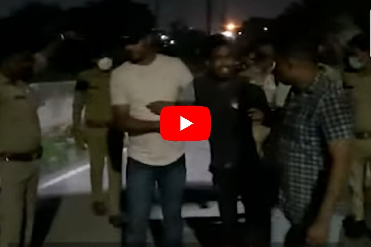 VIDEO: RSS पदाधिकाऱ्याच्या घरावर दरोडा घालणाऱ्याची अशी अवस्था; धायमोकळून रडू लागले गुंड