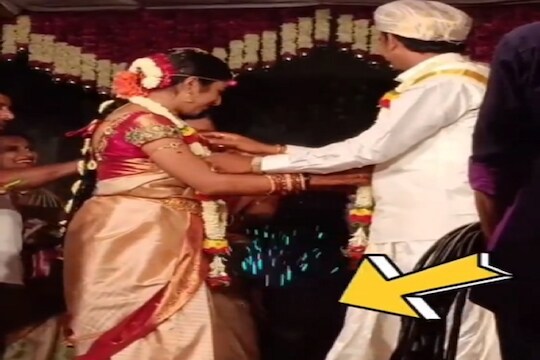 नवरा, नवरी आणि तो...