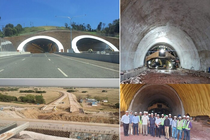 या रस्त्याच्या खाली एक कालवा आहे आणि त्याखाली एक बोगदा बांधण्यात येत आहे. आता मोहनिया बोगदा प्रकल्पात केवळ 20 टक्के काम शिल्लक आहे.