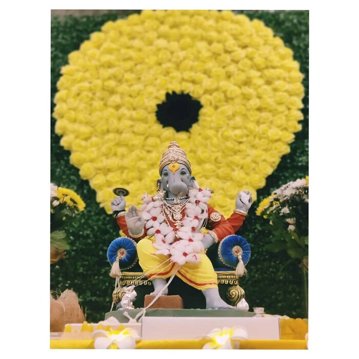 अभिज्ञाने विठ्ठलरुपी गणेशा घरी आणला आहे. त्याने साऱ्याचंच लक्ष वेधलं आहे.
