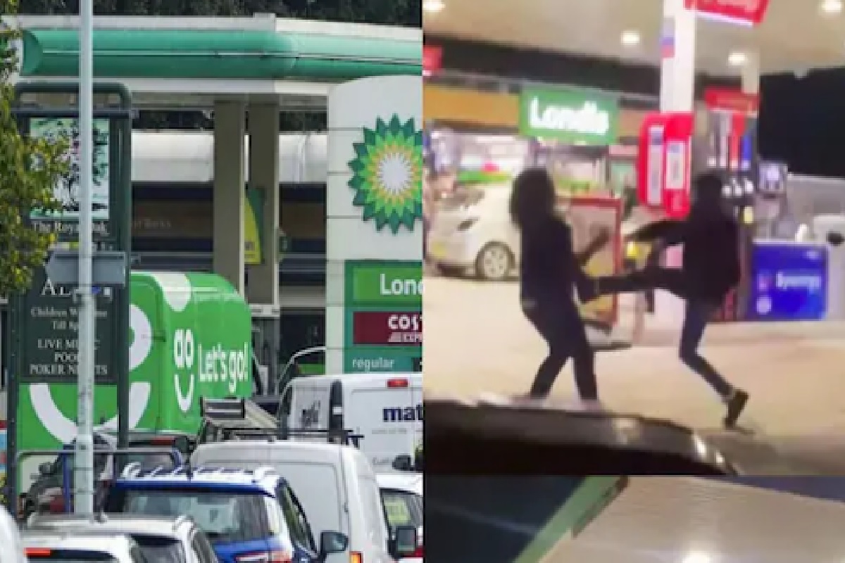 UK Fuel Crisis: गॅस स्टेशनबाहेर रांगा, बाटलीभर पेट्रोलसाठी इंग्रजांमध्ये हाणामारी, पाहा VIDEO