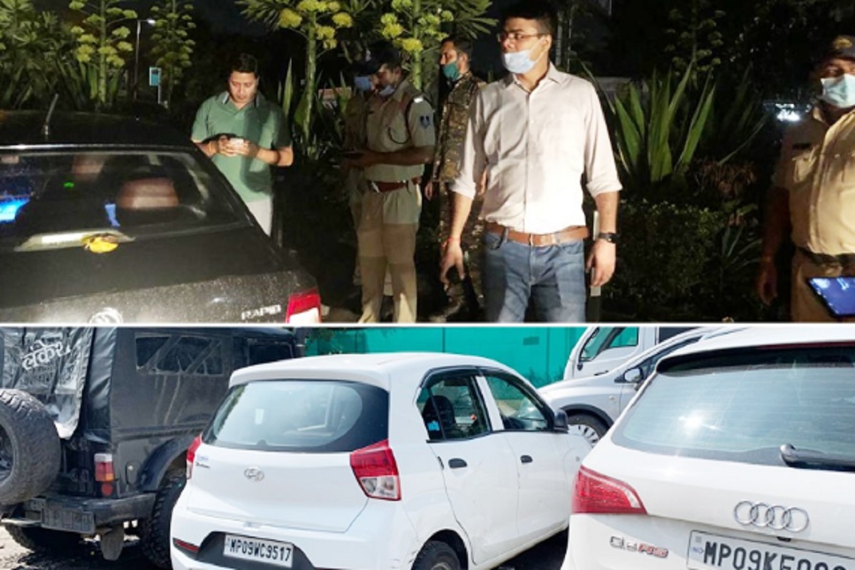 मध्यरात्रीची दारु पार्टी लक्ष्मीपुत्रांना भोवली, पोलिसांमुळे निघाली पायी वरात !