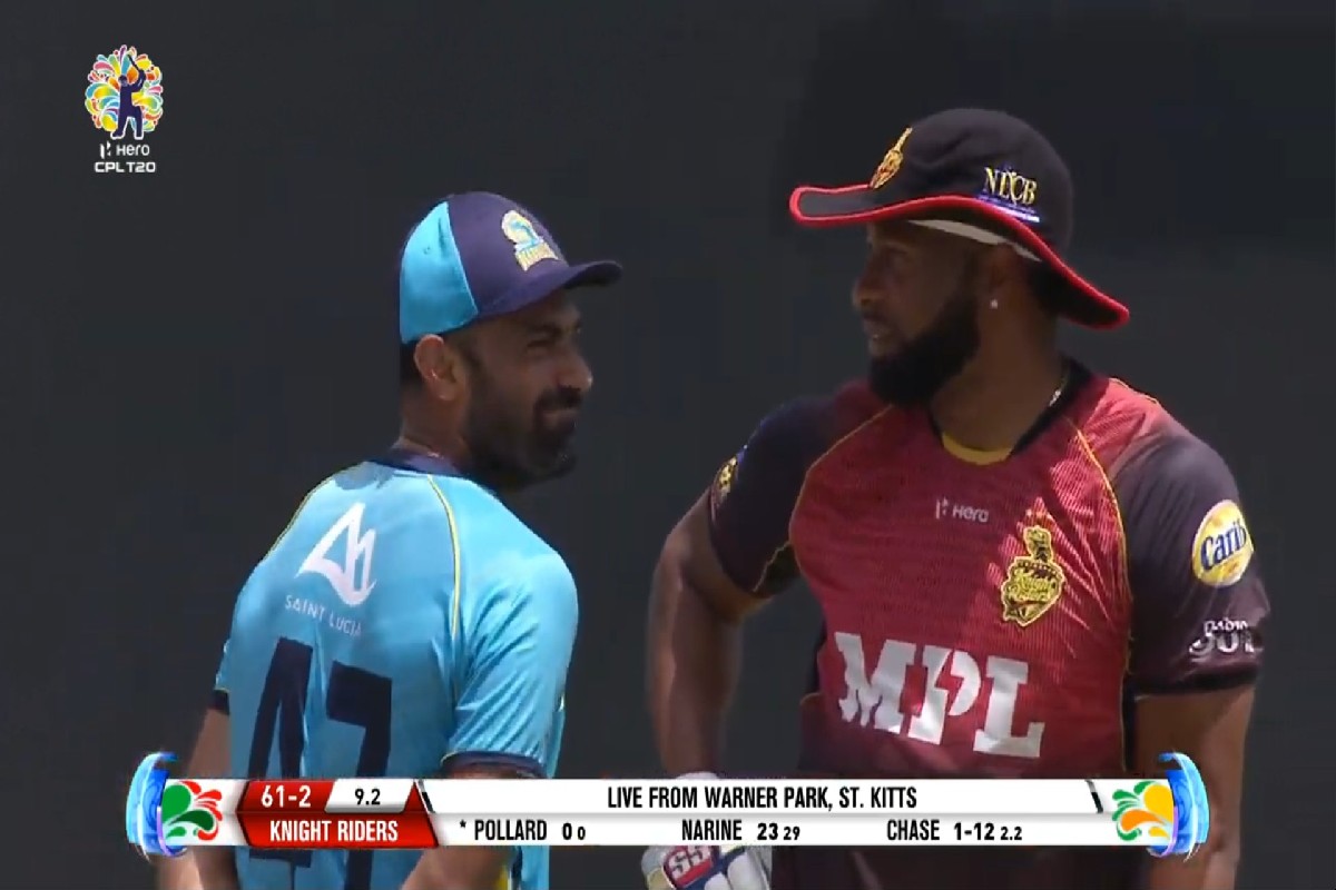 पाकिस्तानी बॉलरच्या चिथावणीनंतर पोलार्डच्या बॅटमधून बरसली आग! 7 बॉलमध्ये काढले 30 रन, पाहा VIDEO