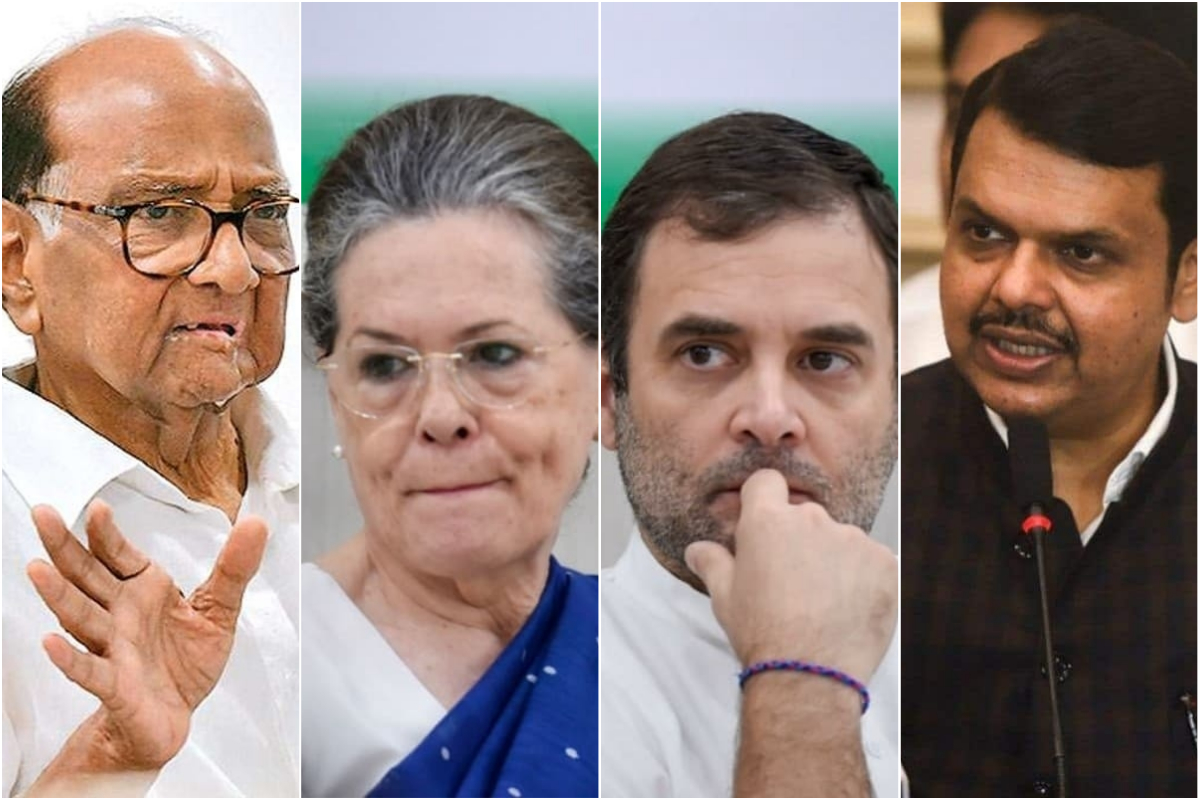 'पवारांनी केलेलं करेक्ट वर्णन काँग्रेसवर चपखल लागू होतंय' देवेंद्र फडणवीसांनी साधला करेक्ट निशाणा