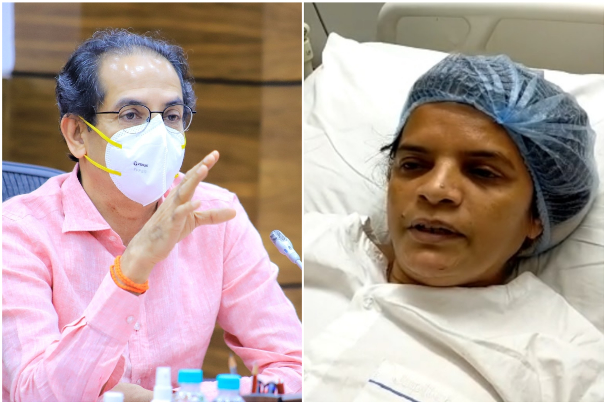 "तुम्ही चिंता करु नका, लवकर बऱ्या व्हा, तुमच्या धैर्याचं कौतुक करण्यासाठी शब्द नाहीत" : मुख्यमंत्री उद्धव ठाकरे