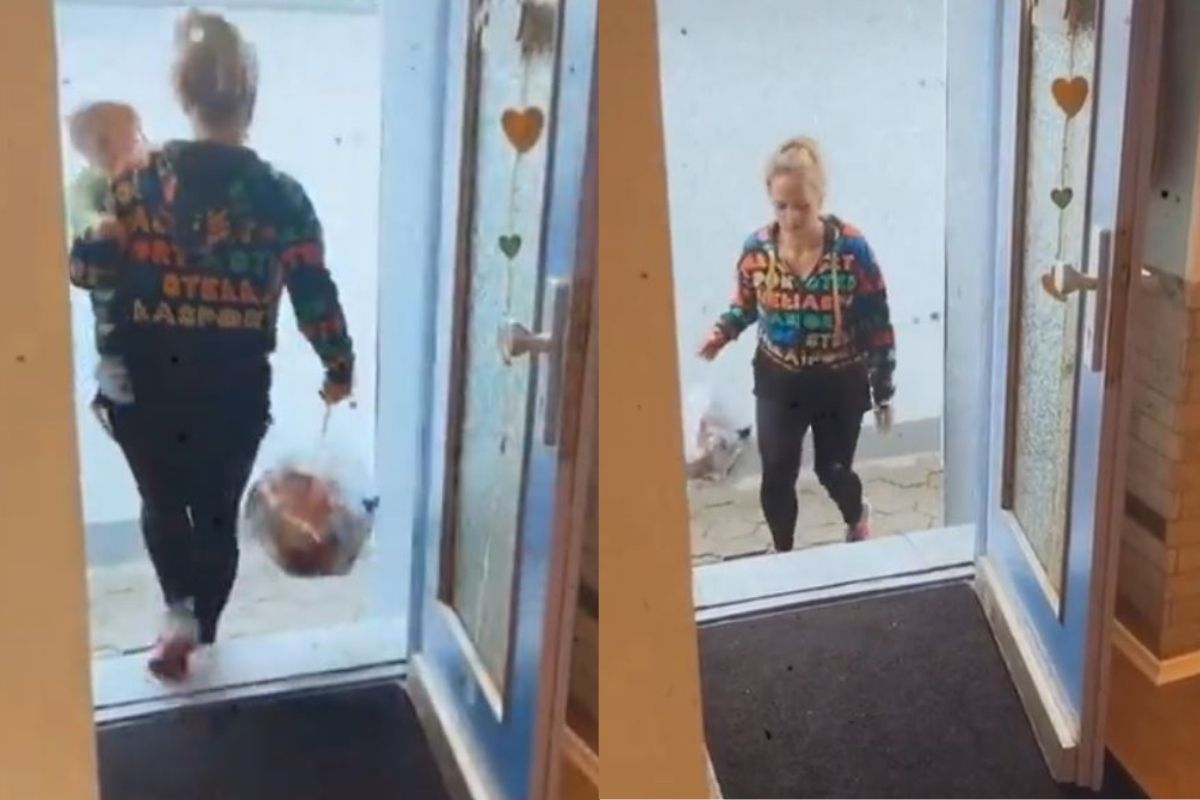 महिलेनं कचरापेटीत फेकलं स्वतःचं बाळ; सोशल मीडियावर व्हायरल झाला Shocking Video