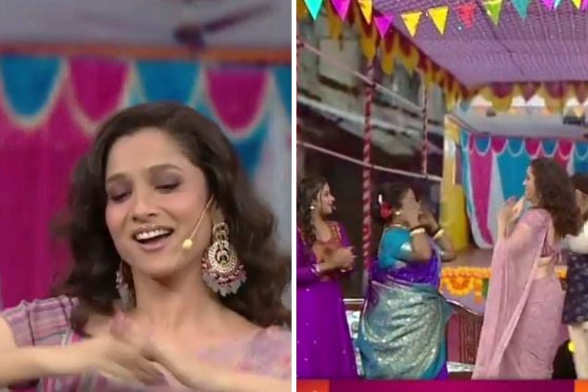 मराठी कलाकारांसोबत अंकिता लोखंडेचा 'पिंगा';डान्स VIDEO होतोय तुफान VIRAL