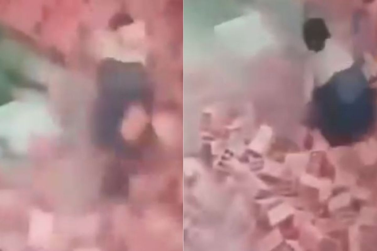 मुलावर भिंत कोसळत असल्याचं दिसताच ढाल बनून उभा राहिली आई अन्..; हृदय पिळवटून टाकणारा VIDEO