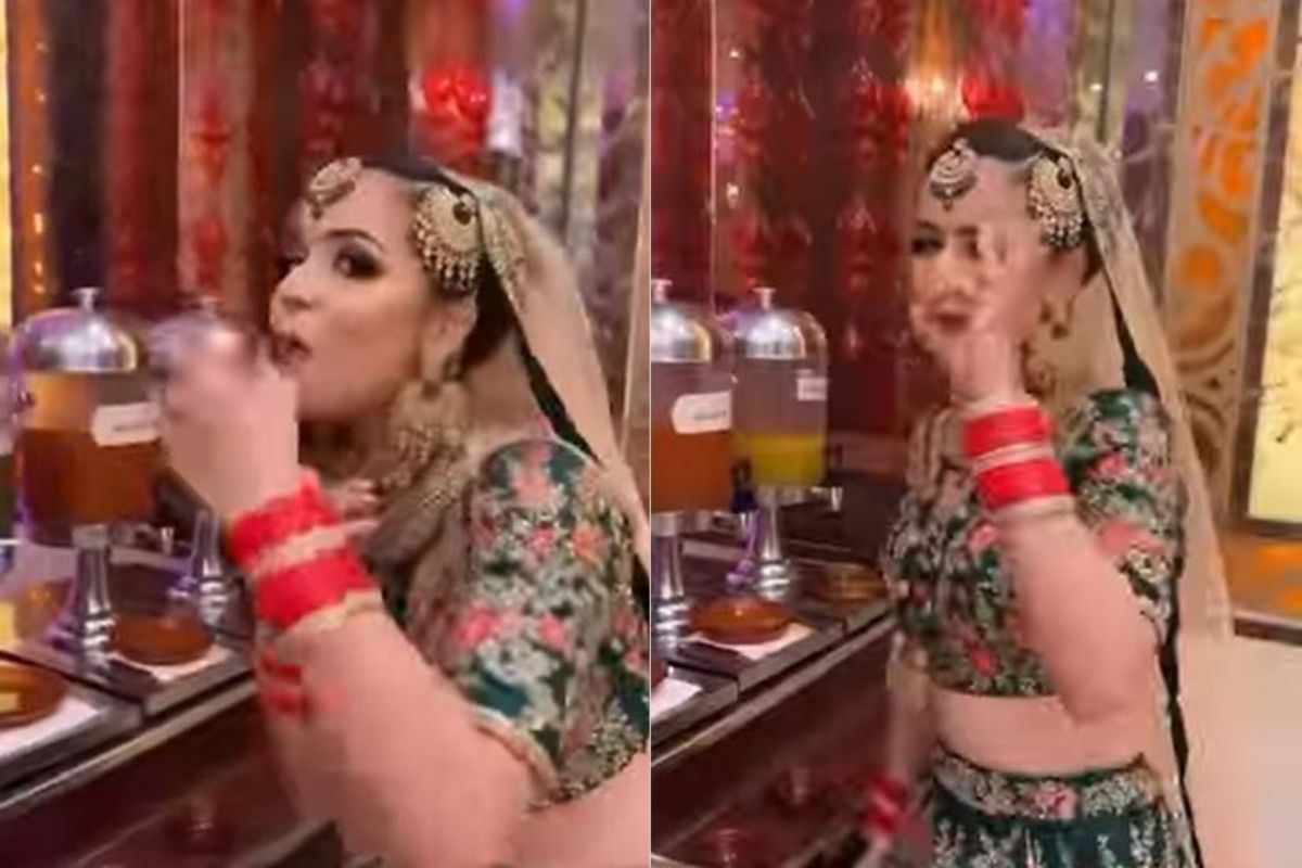 'तिला' पाहताच मंडपातून पळत सुटली नवरी; VIDEO पाहून लावाल डोक्याला हात