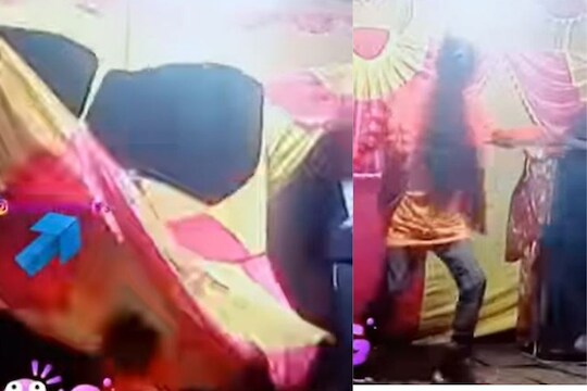 डान्सिंग टॅलेंट दाखवणाऱ्या तरुणासोबत घडलं भलतंच; मजेशीर VIDEO पाहून पोट धरून हसाल