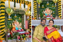 श्रेया बुगडेने शेयर केले बाप्पासोबतचे  सुंदर PHOTO; म्हणाली वर्षभर....