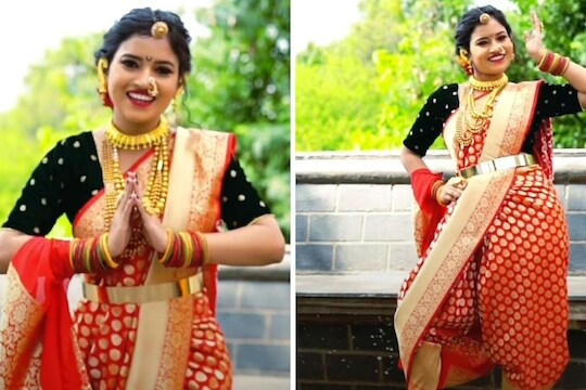 'एकदंताय वक्रतुण्डाय...' खास अंदाजात शालूने लाडक्या बाप्पाला केलं वंदन
