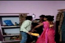 विवाहित प्रेयसीला भेटण्यासाठी घरी आला प्रियकर, पतीने दिला चपलांनी प्रसाद आणि मग. विवाहित प्रेयसीला भेटण्यासाठी घरी आला प्रियकर, पतीने दिला चपलांनी प्रसाद आणि मग.