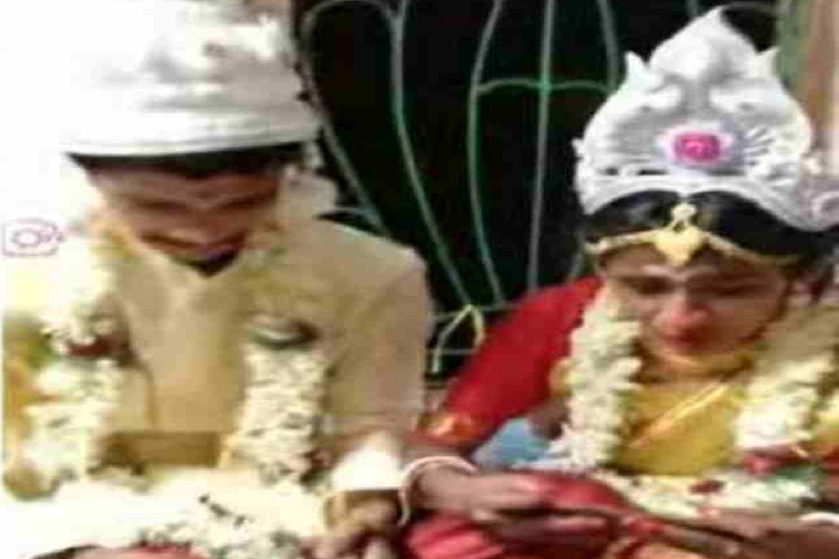 लग्नाच्या दिवशी नवरा-नवरीचा भलताच 'खेळ' रंगला; Video पाहून डोक्याला लावाल हात