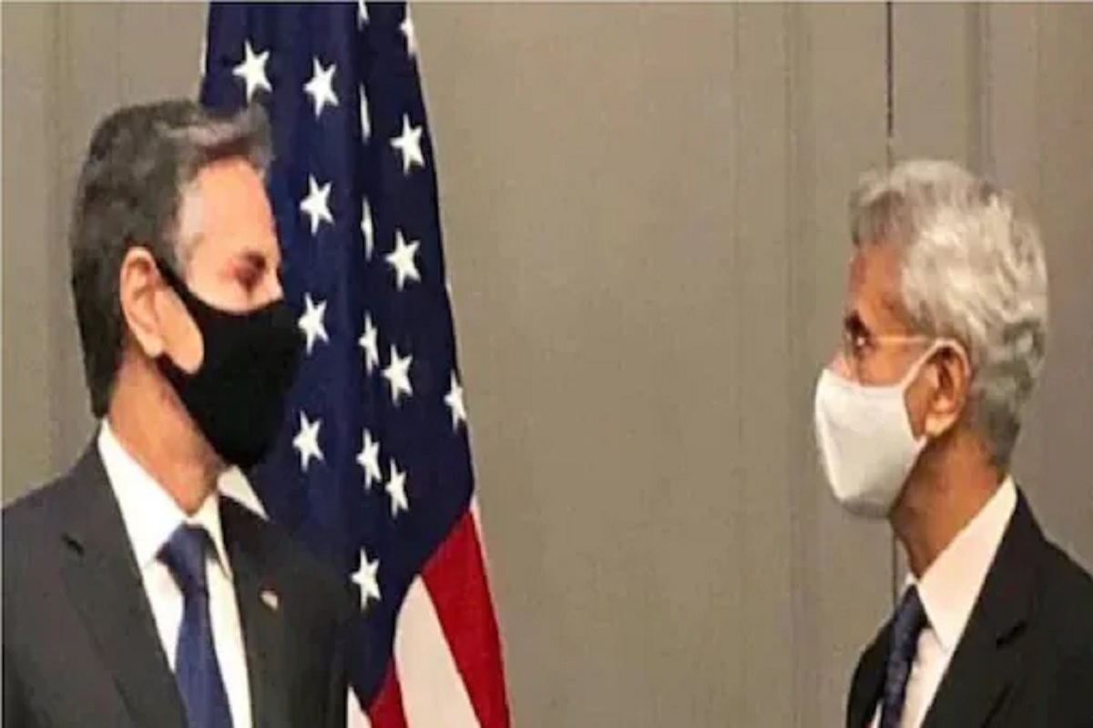 अमेरिकेच्या CIA चे प्रमुख विल्यम बर्न्स आणि भारताचे परराष्ट्रमंत्री एस. जयशंकर यांचा फाइल फोटो