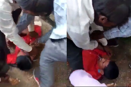 लस घ्यायला इतके नखरे! वैतागलेल्या मित्रांनी शेवटी जमिनीवरच आपटलं आणि...VIDEO VIRAL