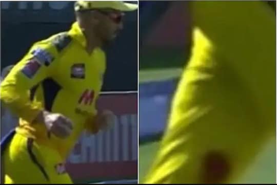 गुडघ्यातून वाहत होतं रक्त तरीही सोडला नाही; CSK च्या प्लेअरचा सीमारेषेवर अफलातून झेल