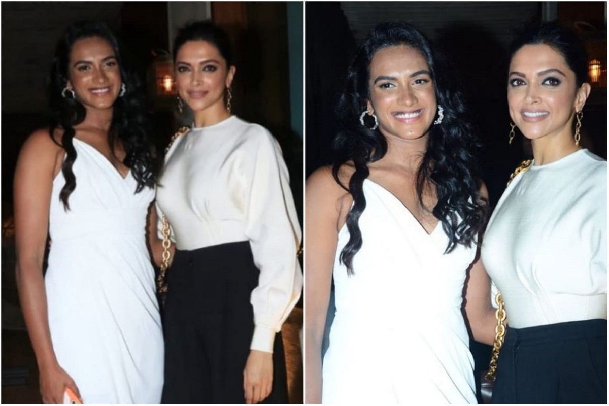 बॉलिवूड अभिनेत्री दीपिका पदूकोन (Deepika Padukone) सध्या तिच्या आगामी चित्रपटांमध्ये व्यस्त आहे. मात्र शनिवारी रात्री ती मैत्रीण पीव्ही सिंधू सोबत डीनरला जाताना दिसली. 