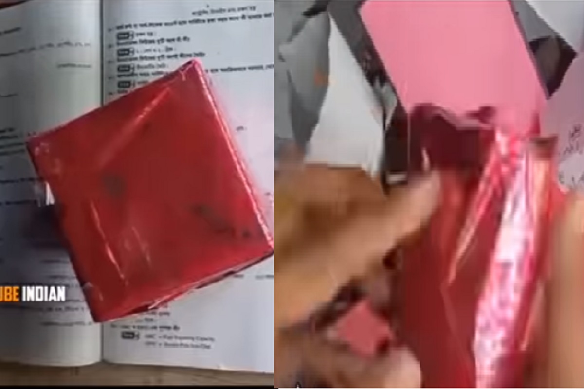 पॅकिंग खोलत गेला खोलत गेला आणि हातात आलं...; Surprise Gift पाहून झाला Shocked