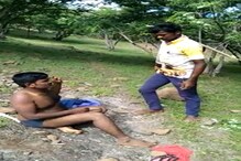 वनरक्षकाला कपडे काढून काठीने बेदम मारहाण, पंढरपुरातला VIDEO व्हायरल वनरक्षकाला कपडे काढून काठीने बेदम मारहाण, पंढरपुरातला VIDEO व्हायरल