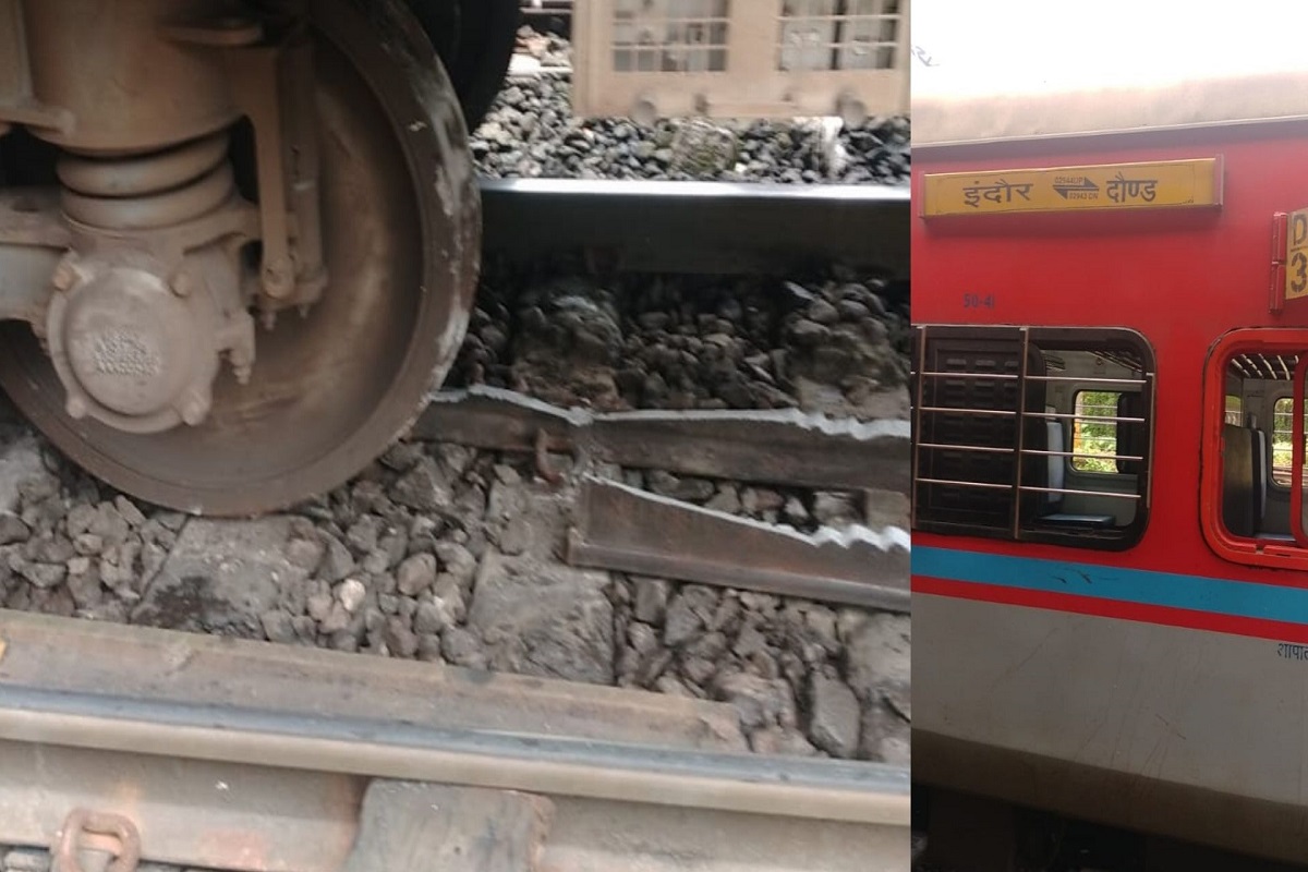 Indore Daund Train Derail: इंदौर-पुणे रेल्वेचे दोन डबे रुळावरून घसरले, मुंबईहून- पुण्याकडे जाणारी वाहतूक विस्कळीत