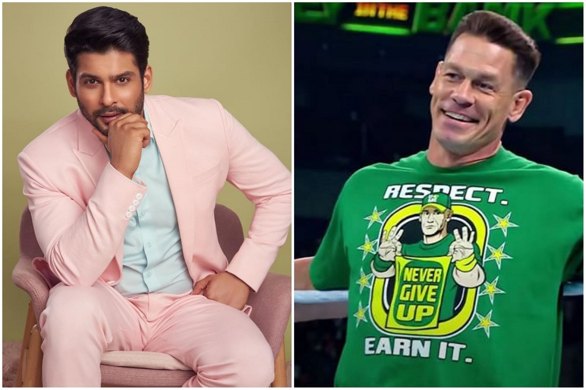 सिद्धार्थ शुक्लाला WWE चॅम्पियन John Cenaने वाहिली श्रद्धांजली