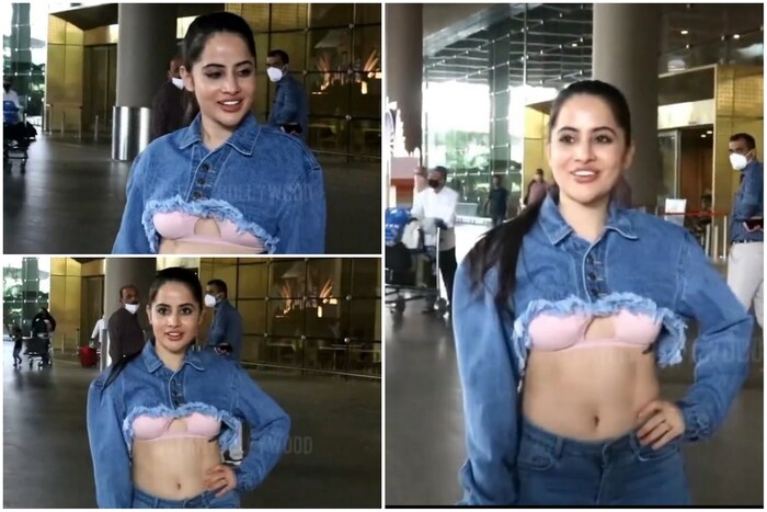 बिग बॉस ओटीटी फेम अभिनेत्री उर्फी जावेद (Urfi Javed) सध्या तिच्या ड्रेसमुळे पुन्हा एकदा चर्चेत आली आहे. आपल्या बोल्डनेससाठी प्रसिद्ध असलेली उर्फी नेहमीच हटके कपडे परिधान करताना दिसते. पाहा तिचे फोटो.