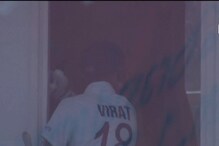 IND vs ENG : आऊट झाल्यावर विराट संतापला, ड्रेसिंग रूममध्ये काय केलं पाहा, VIDEO IND vs ENG : आऊट झाल्यावर विराट संतापला, ड्रेसिंग रूममध्ये काय केलं पाहा, VIDEO