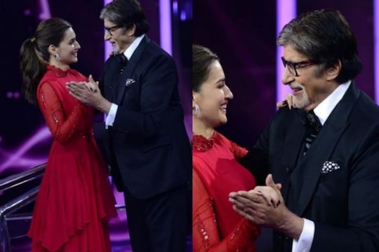 अमिताभ-क्रिती यांचा Ballroom कपल डान्स पाहून तुम्हीही म्हणाल वाहवा!