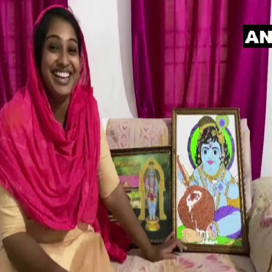 सहा वर्षांची असल्यापासून जासना कृष्णाचं चित्र काढते. कृष्णाची प्रतिमा आपल्या मनात आणि मेंदूत पक्की झाल्याचं जासनानं म्हटलं आहे. 