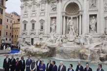 पंतप्रधान मोदींची रोमच्या ऐतिहासिक ट्रेवी फाउंटनला भेट, जी-20 प्रमुखांसोबत धमाल