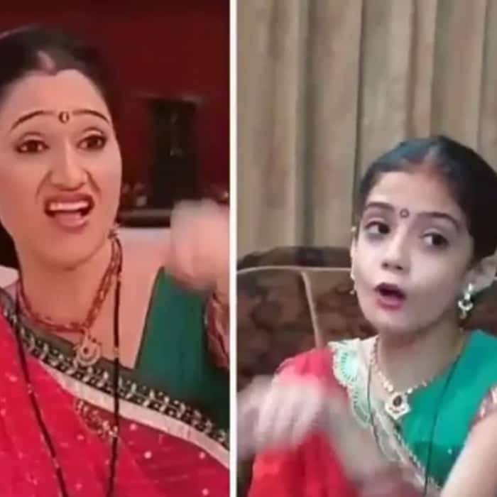  दयाबेन अर्थातच ( Disha Vakani) सोबत या मुलींनं कंगना रणौतला सुद्धा काही मागे सोडलं नाही आहे. तिनं फेमस अभिनेत्री कंगनाची देखील काय ॲक्टिंग केलीय. जणू काही हुबेहूब कंगणाच.