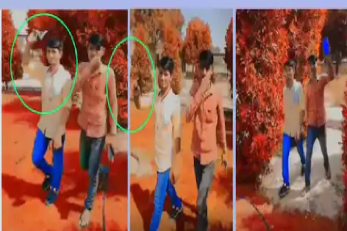 काय चाललंय काय? शाळेत विद्यार्थ्याने आणला देशी कट्टा, VIDEO बनवून केला व्हायरल