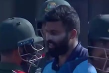 SRIvsBAN सामन्यात खेळाडूंमध्ये शाब्दिक चकमक; 'या' खेळाडूंवर ICC कडून कठोर कारवाई SRIvsBAN सामन्यात खेळाडूंमध्ये शाब्दिक चकमक; 'या' खेळाडूंवर ICC कडून कठोर कारवाई