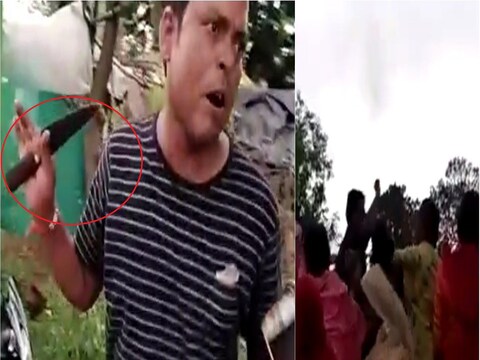 नवरात्रौत्सवात महिलांचा दुर्गावतार ! दारू विक्रेत्याला धू धू धुतला, VIDEO VIRAL