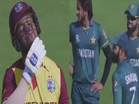 टी-20 वर्ल्ड कपला (T20 World Cup) युएई आणि ओमानमध्ये सुरुवात झाली आहे. वेस्ट इंडिज आणि पाकिस्तान (West Indies vs Pakistan) यांच्यातल्या सराव सामन्यात बाबर आझमने (Babar Azam) खिलाडूवृत्ती दाखवली. 