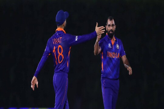 T20 World Cup : तीन बॉलला तीन विकेट, तरी मोहम्मद शमीला मिळाली नाही हॅट्रिक! VIDEO