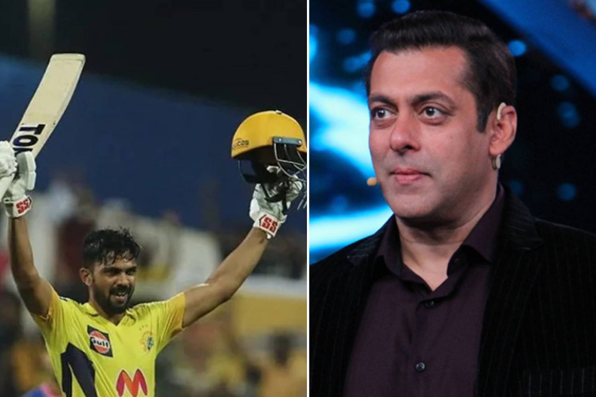 IPL Final 2021 : सलमान खान झाला या दोन खेळाडूंचा फॅन, पहिला ऋतुराज गायकवाड तर दुसरा...