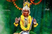 'या' अभिनेत्रीने धारण केले मुंबादेवीचे रुप; कोण आहे ओळखा?