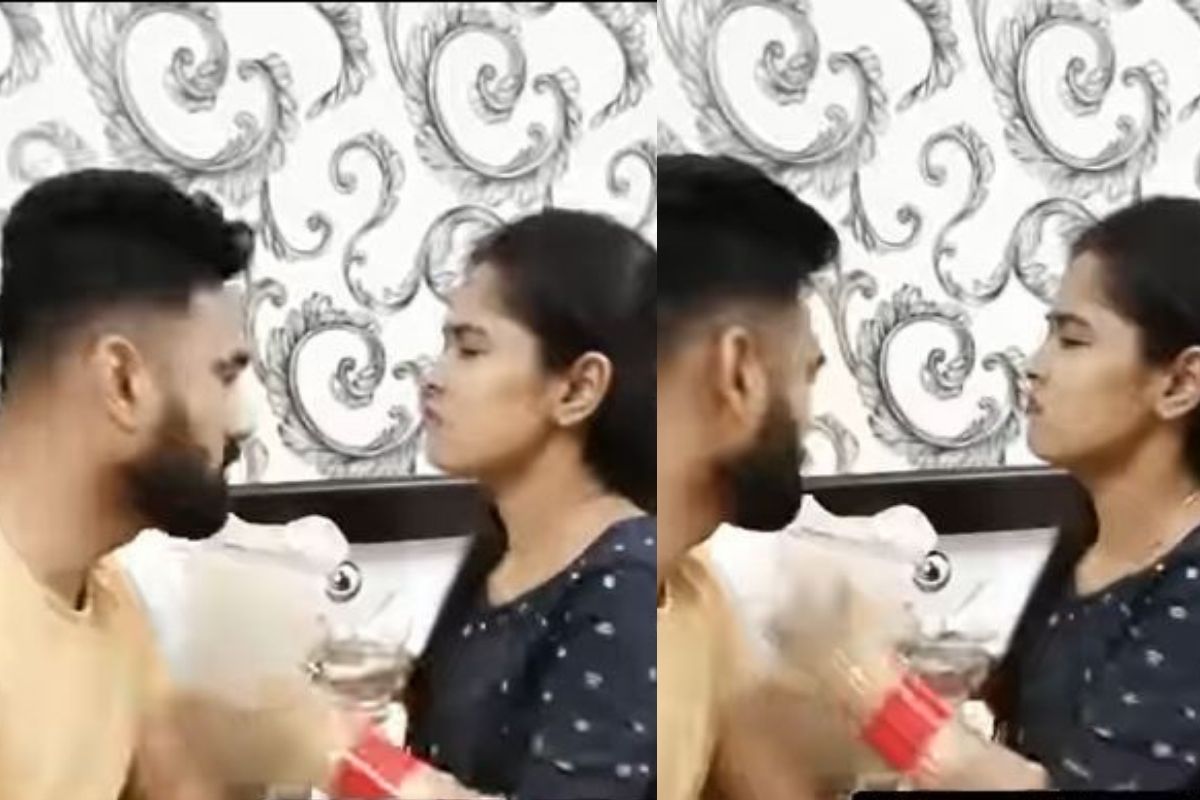 नखरे करणाऱ्या नवऱ्याला पत्नीनं शिकवला धडा; आधी कानशिलात लगावली अन् मग..., पाहा VIDEO