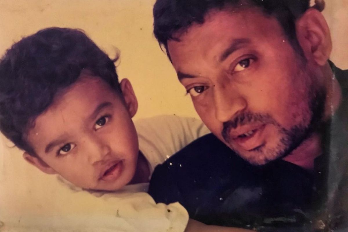 इरफान खानच्या आठवणीत पुन्हा भावुक झाला मुलगा बाबिल; शेअर केला थ्रोबॅक PHOTO