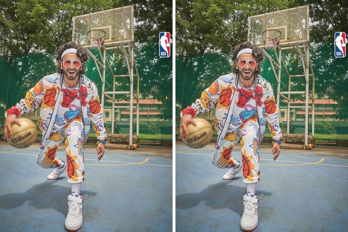 Ranveer Singh बनला NBA चा ब्रँड अँबॅसिडर; अभिनेत्याला बालपणापासूनच आहे बास्केटबॉलवर प्रेम