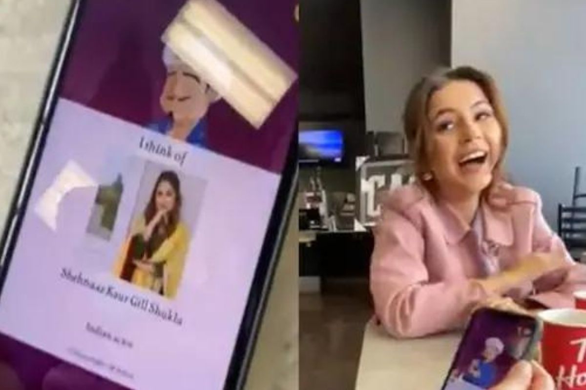 Shehnaaz Gill च्या नावासमोर या चिमुकल्याने लिहिलं Shukla; चाहते झाले भावुक, पाहा VIDEO